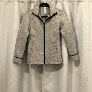 Lululemon zip up jacket heather gray